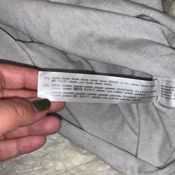 NWT Zara long sleeve sheer dress - Picture 7 of 7